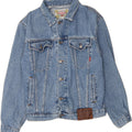 RAYBEST Womens Denim Jacket UK 16 Large Blue Vintage Raybest and Second-Hand Raybest from Messina Hembry 