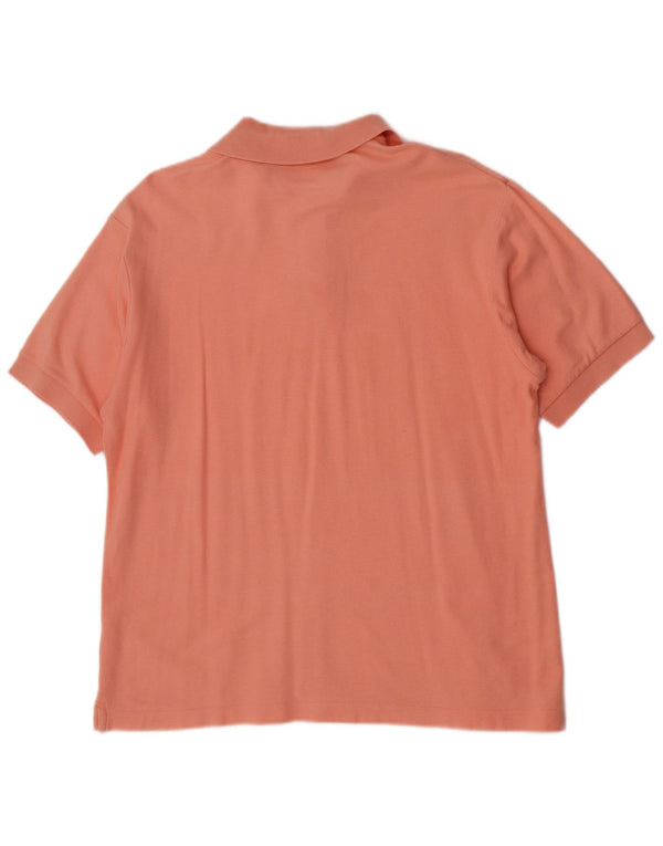 Fila Mens Polo Shirt IT 50 Medium Orange