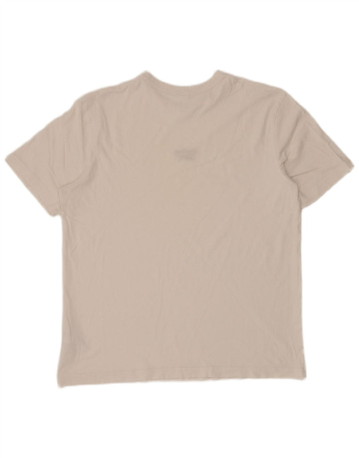 REEBOK Mens T-Shirt Top Small White Cotton