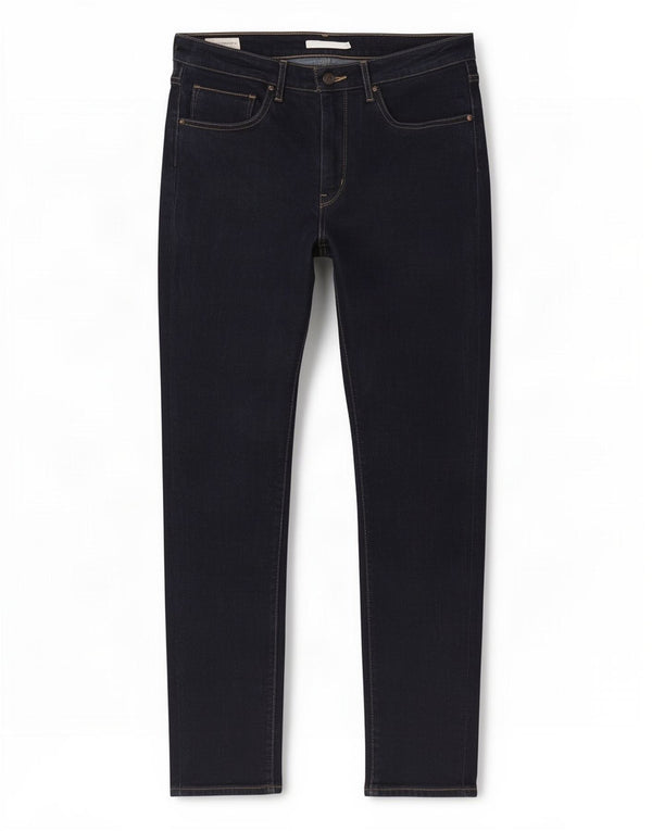 Levi's Womens 721 High Rise Skinny Jeans W30 L28 Navy Blue Lycra