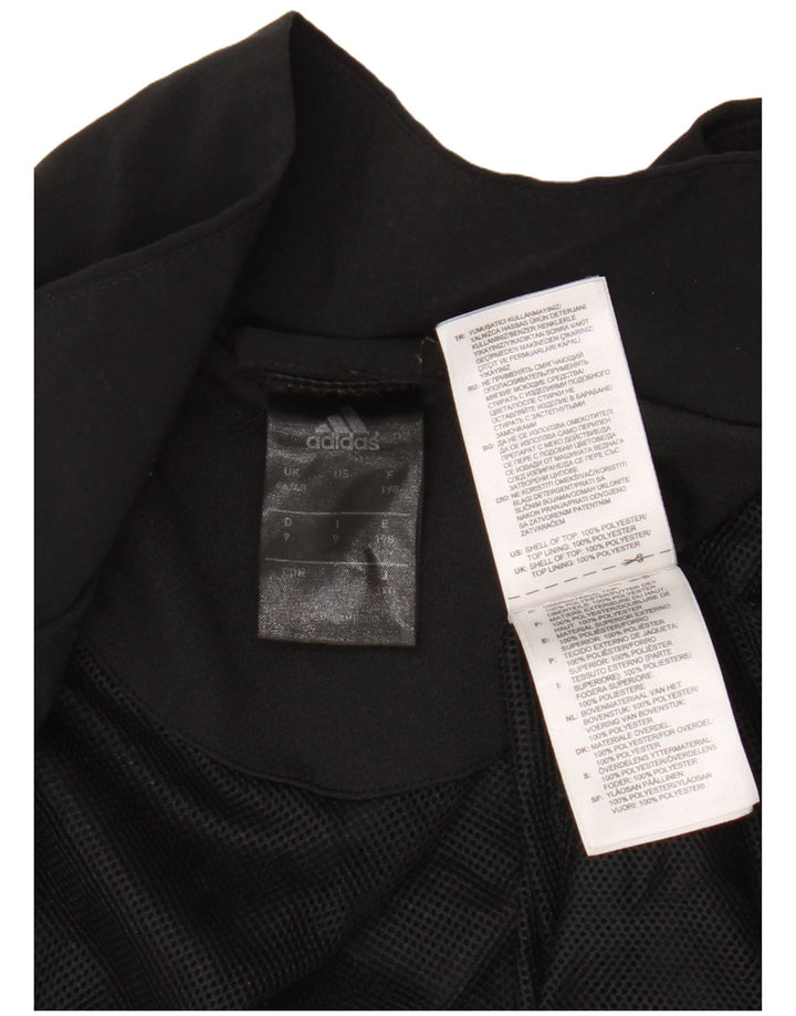 Adidas Mens Climalite Tracksuit Top Jacket UK 46/48 XL Black Polyester
