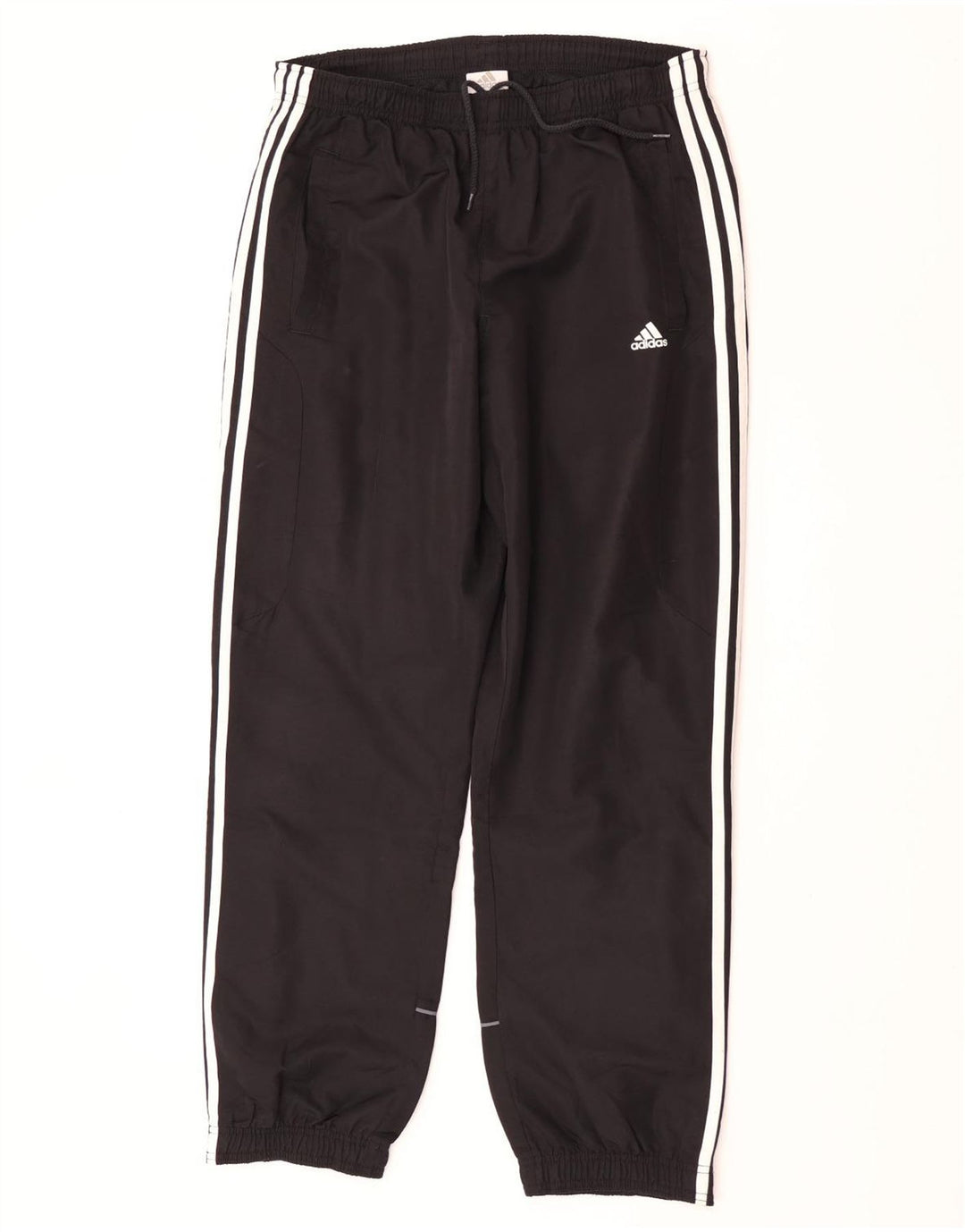 Adidas Mens Tracksuit Trousers Joggers UK 40/42 Medium Black Polyester