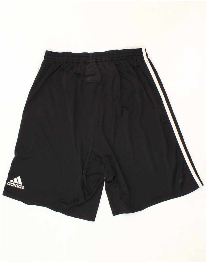 ADIDAS Boys Deutscher Fussball Bund Sport Shorts 13-14 Years  Black Vintage Adidas and Second-Hand Adidas from Messina Hembry 