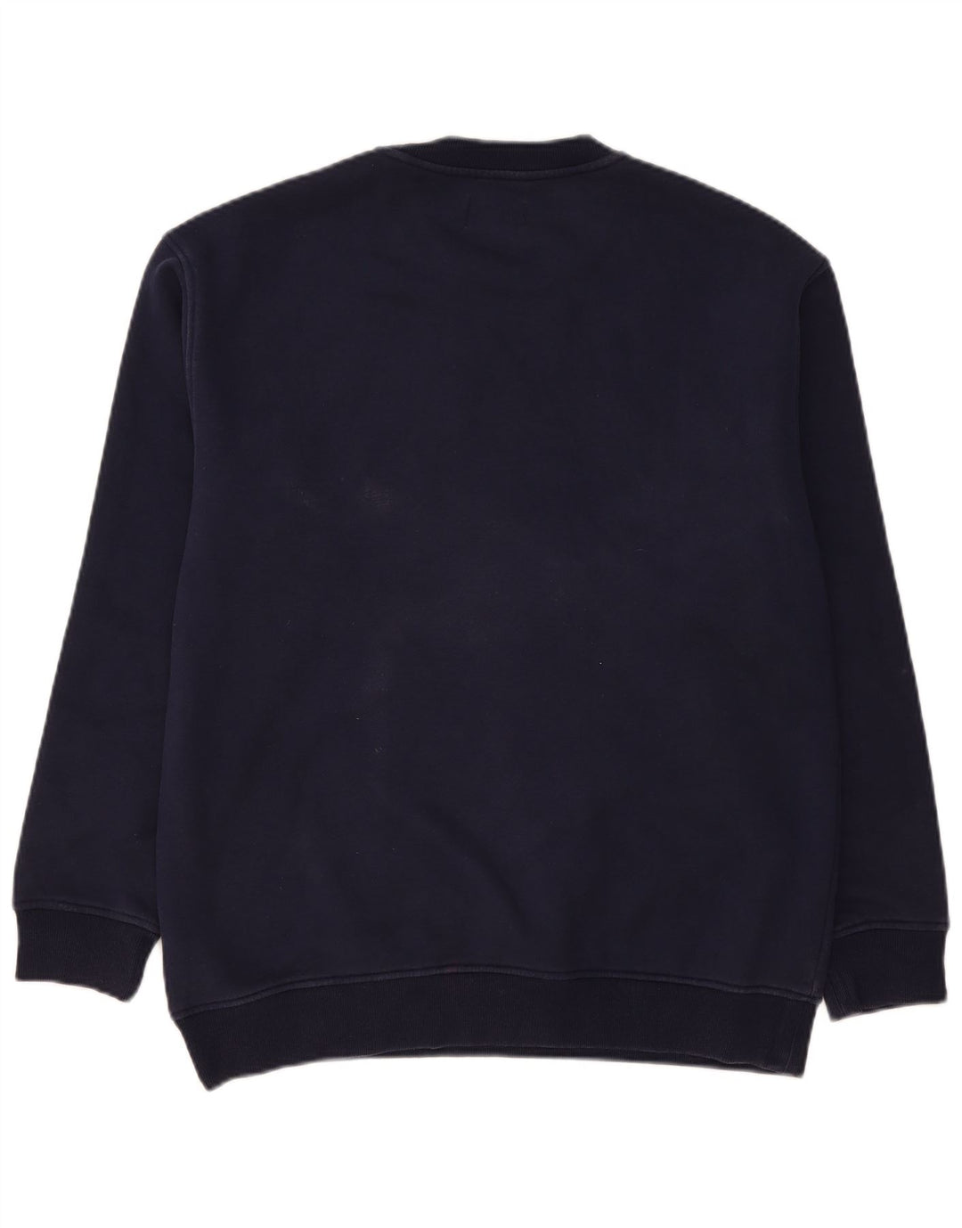 Tommy Hilfiger Mens Sweatshirt Jumper Large Navy Blue Cotton