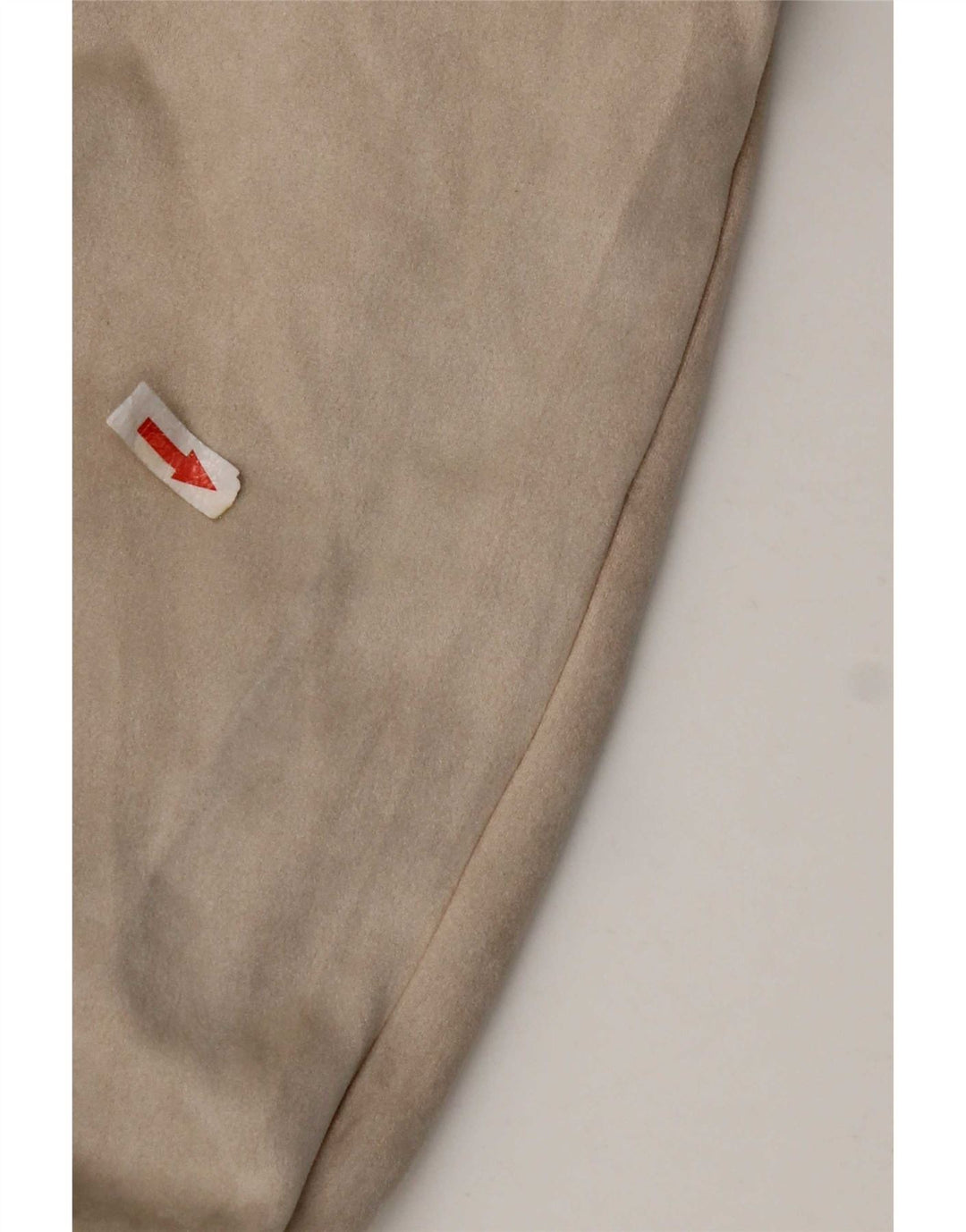 Zara Womens Oversized Bomber Jacket UK 14 Medium Beige Polyester