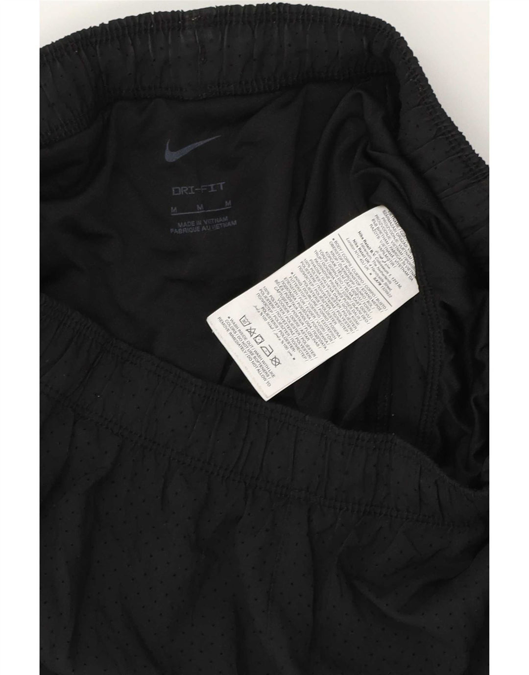 Nike Womens Dri Fit Sport Shorts UK 12 Medium  Black Polyester