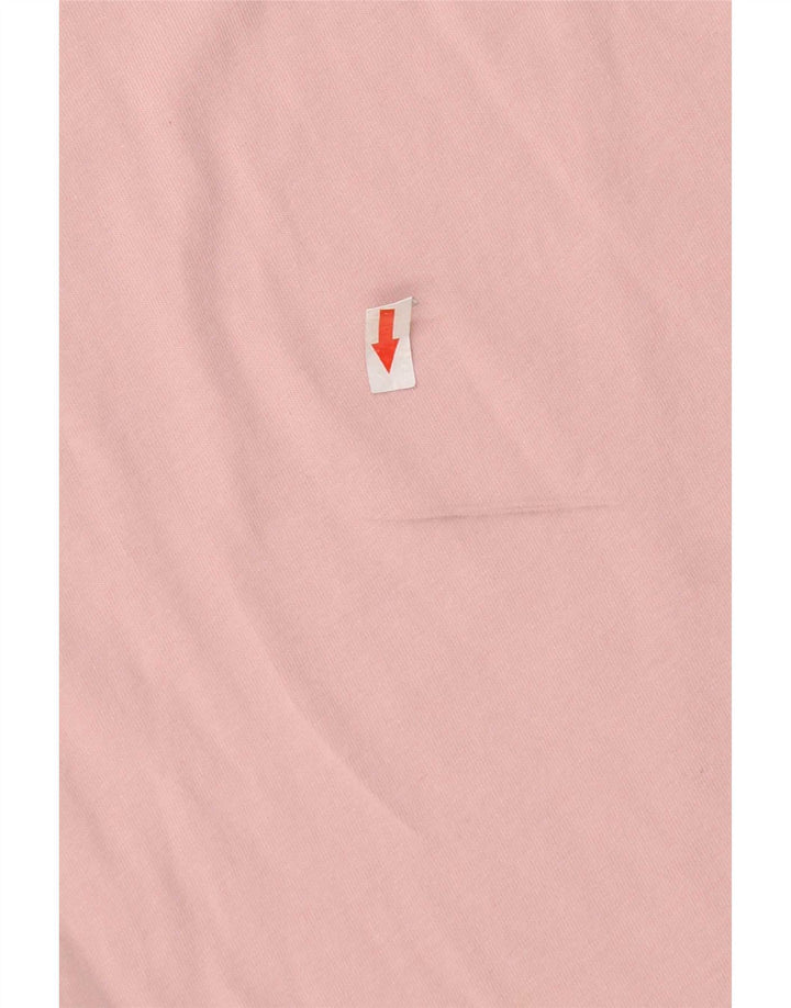 Ellesse Womens T-Shirt Top UK 14 Medium Pink Cotton