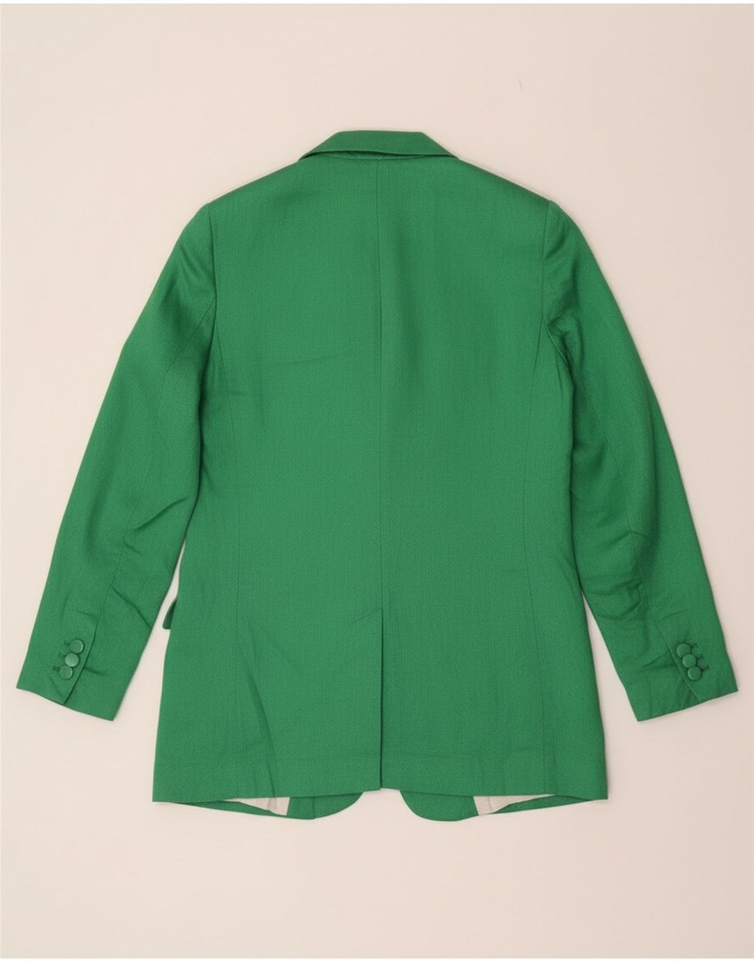 Zara Womens Open Blazer Jacket UK 10 Small Green