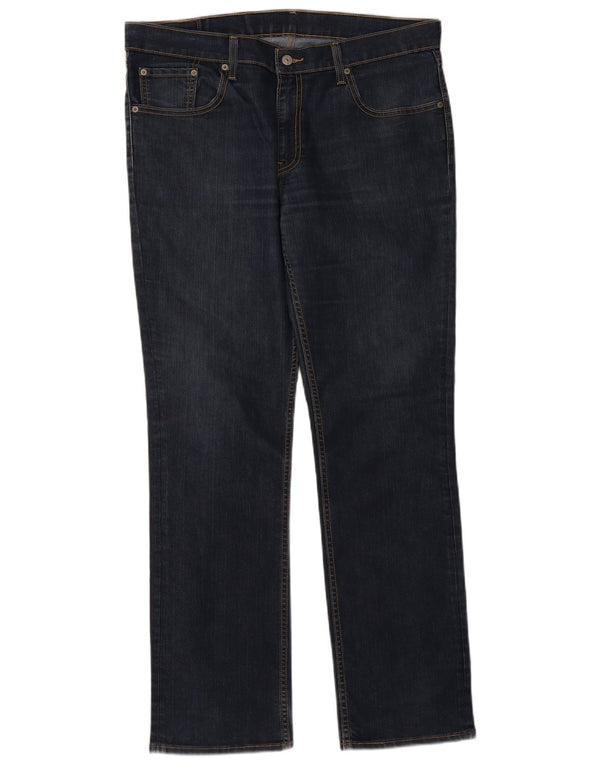 Levi's Womens 511 Slim Jeans W36 L32 Navy Blue