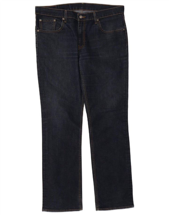 Levi's Womens 511 Slim Jeans W36 L32 Navy Blue