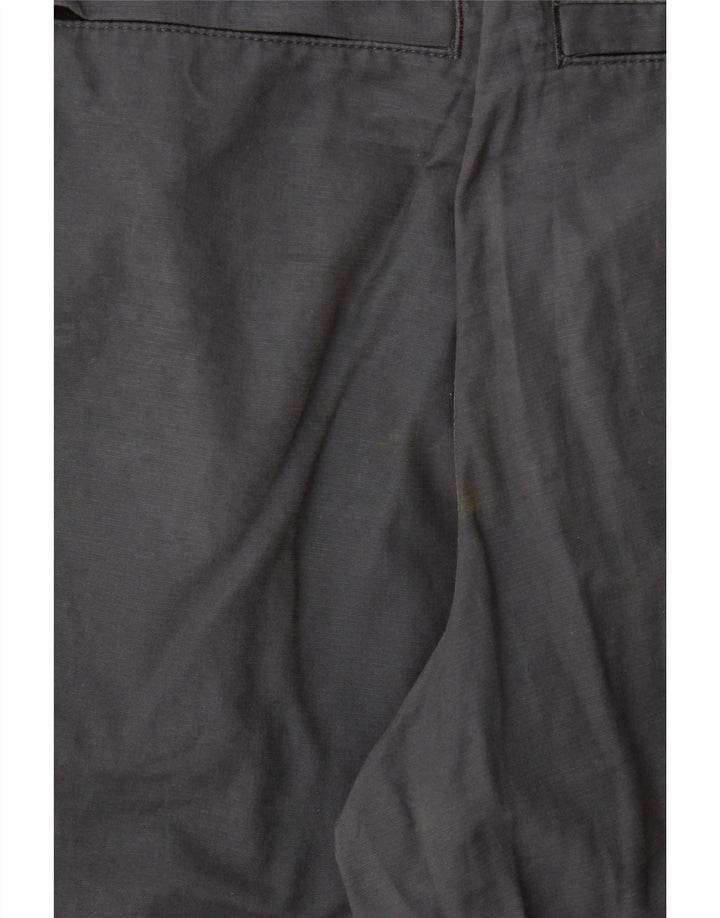 MARKS & SPENCER Mens Cargo Shorts W34 Large Navy Blue Cotton