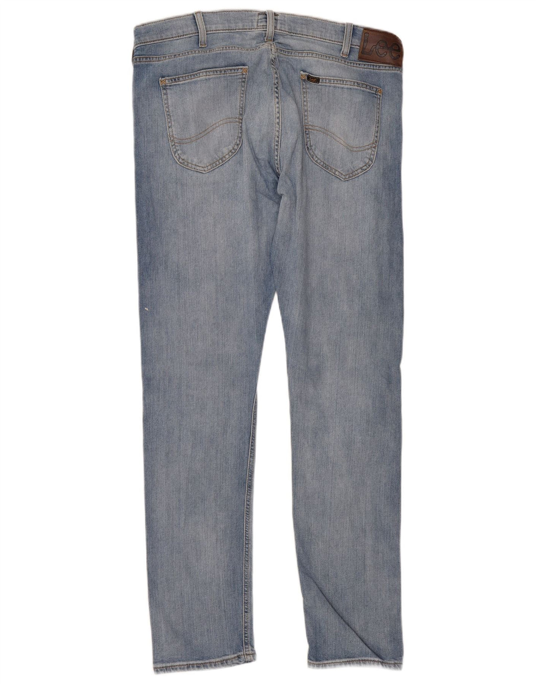 Lee Mens Luke Slim Jeans W36 L32 Blue Cotton