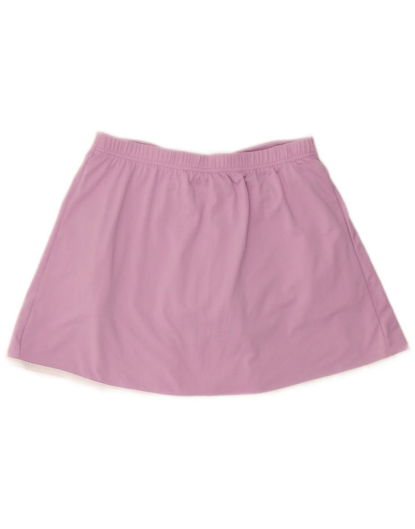 Ellesse Womens Tennis Skirt UK 18 XL  Purple Colourblock Polyester