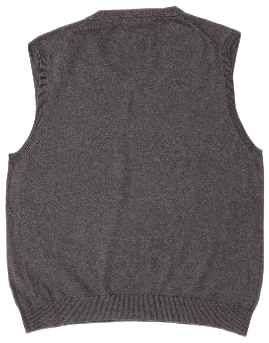 Tommy Hilfiger Mens Vest Tank Top Large Grey Cotton