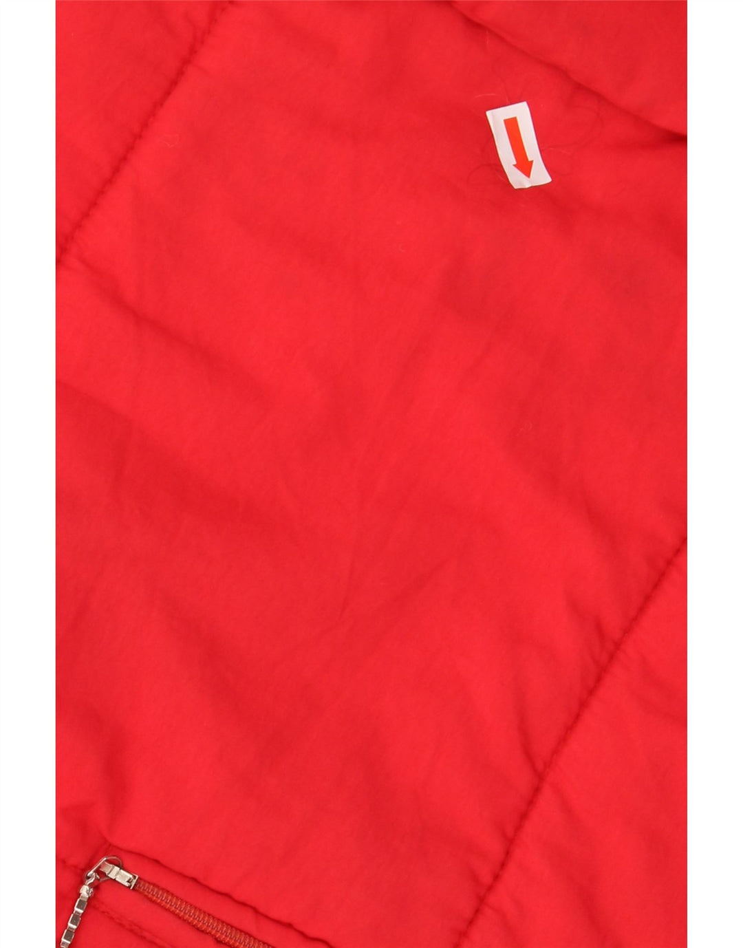 BRUGI Mens Padded Jacket IT 50 Large Red Polyamide