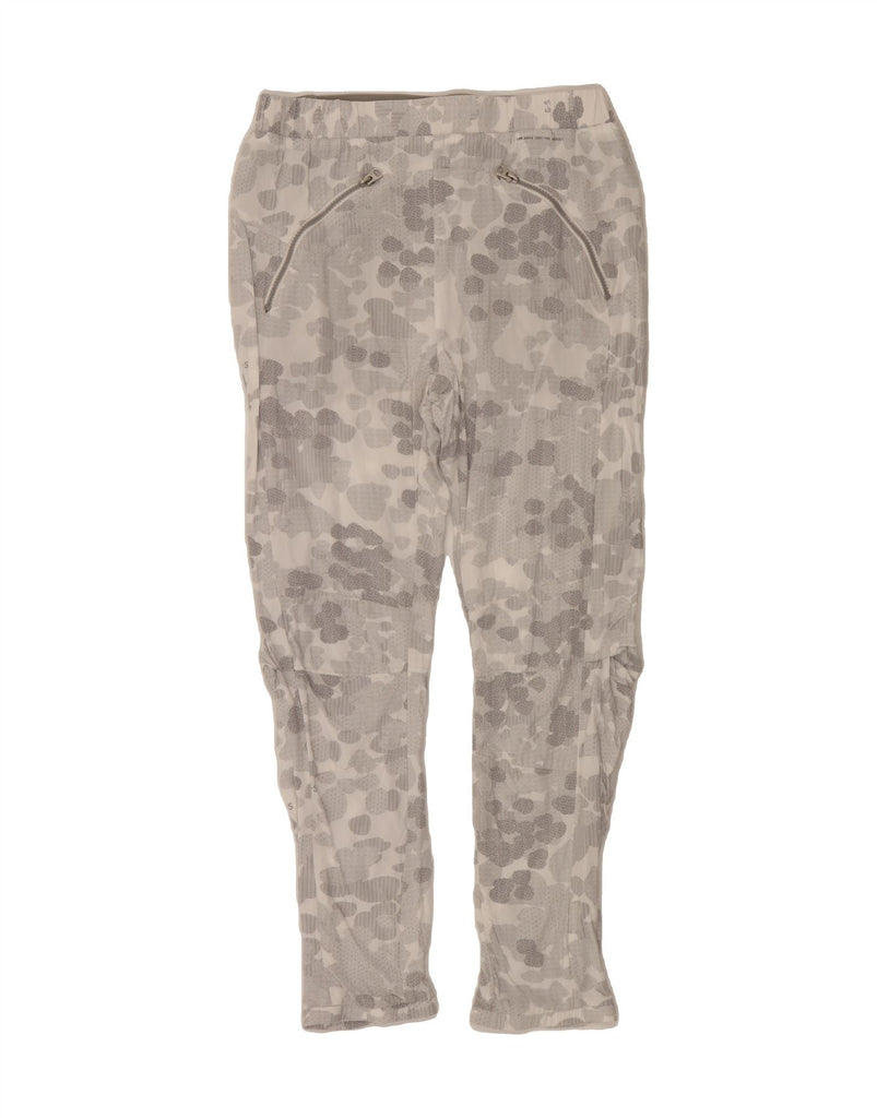 G-STAR Womens Slim Casual Trousers W26 L27 Grey Camouflage Viscose Vintage G-Star and Second-Hand G-Star from Messina Hembry 