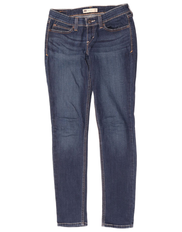 Levi's Womens Demi Curve Low Waist Skinny Jeans W28 L31 Blue