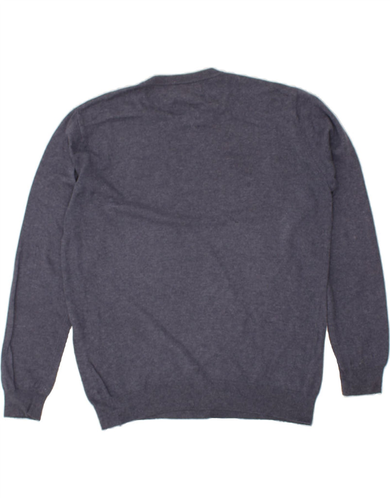 MARLBORO CLASSICS Mens Crew Neck Jumper Sweater Large Navy Blue | Vintage Marlboro Classics | Thrift | Second-Hand Marlboro Classics | Used Clothing | Messina Hembry 