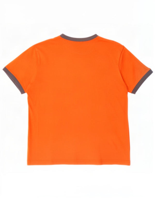 Champion Boys Graphic T-Shirt Top 13-14 Years XL Orange Cotton