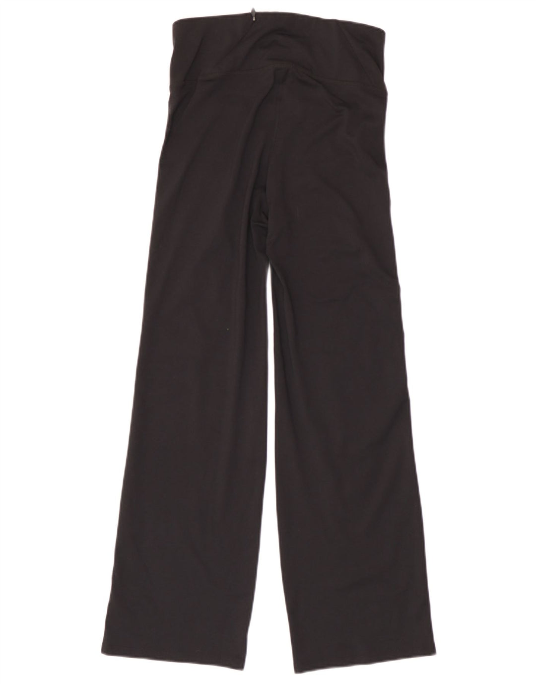Marks & Spencer Womens Wide Leg Tracksuit Trousers UK 8 Small Black