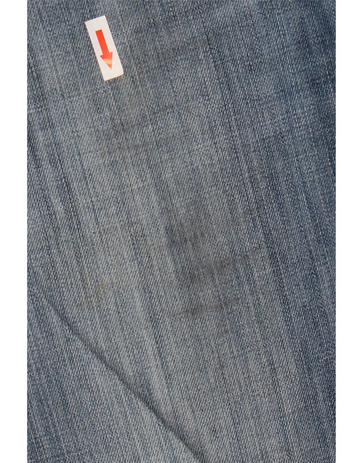 Lee Mens Knox Straight Jeans W38 L34 Blue Cotton