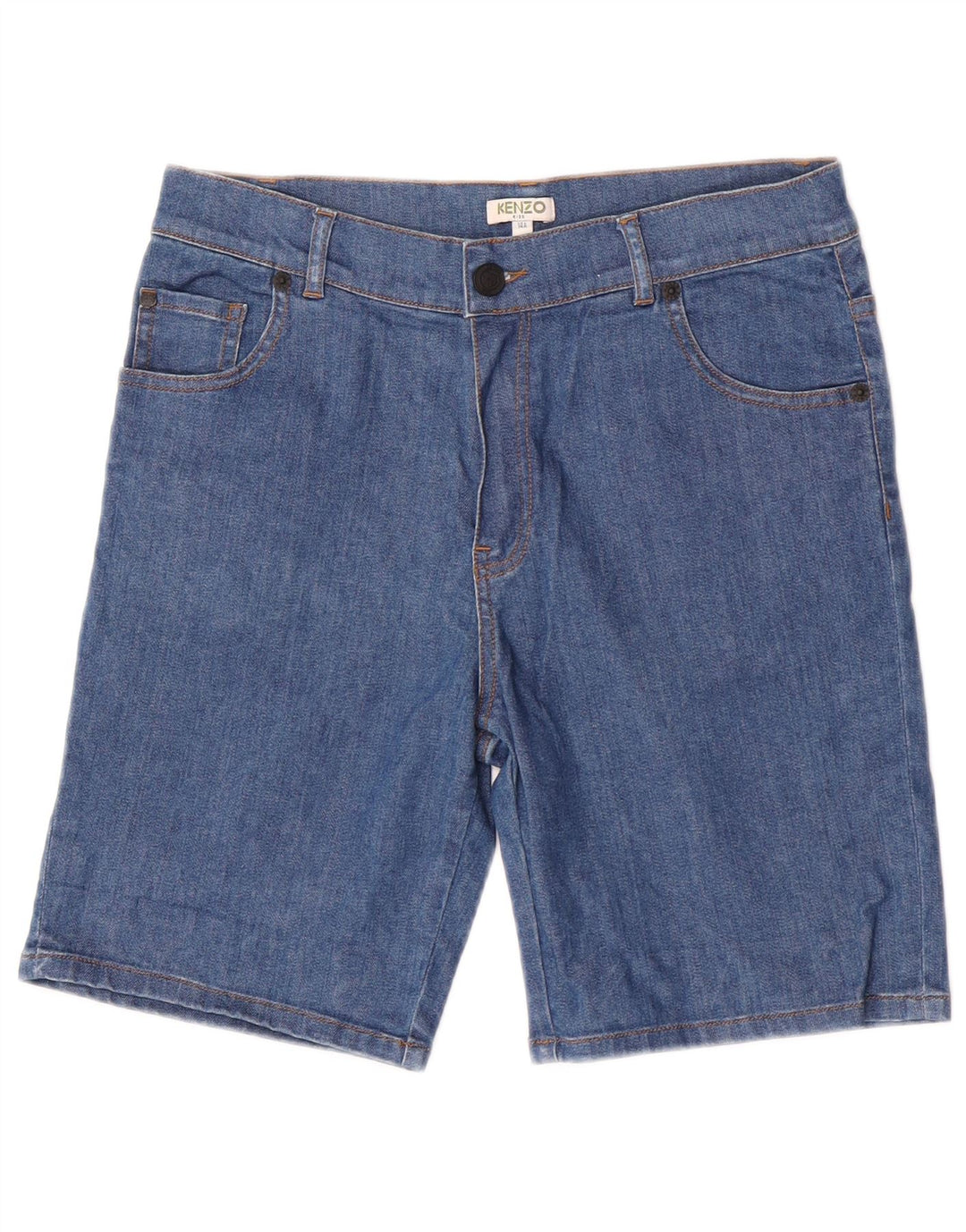 Kenzo Boys Denim Shorts 13-14 Years W28  Blue Cotton