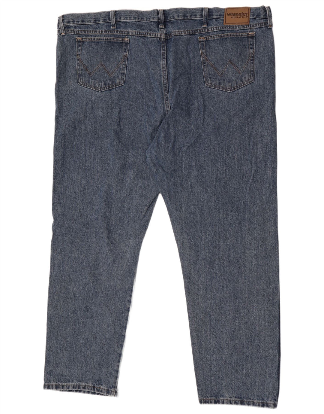 Wrangler Mens Straight Jeans W52 L32 Blue
