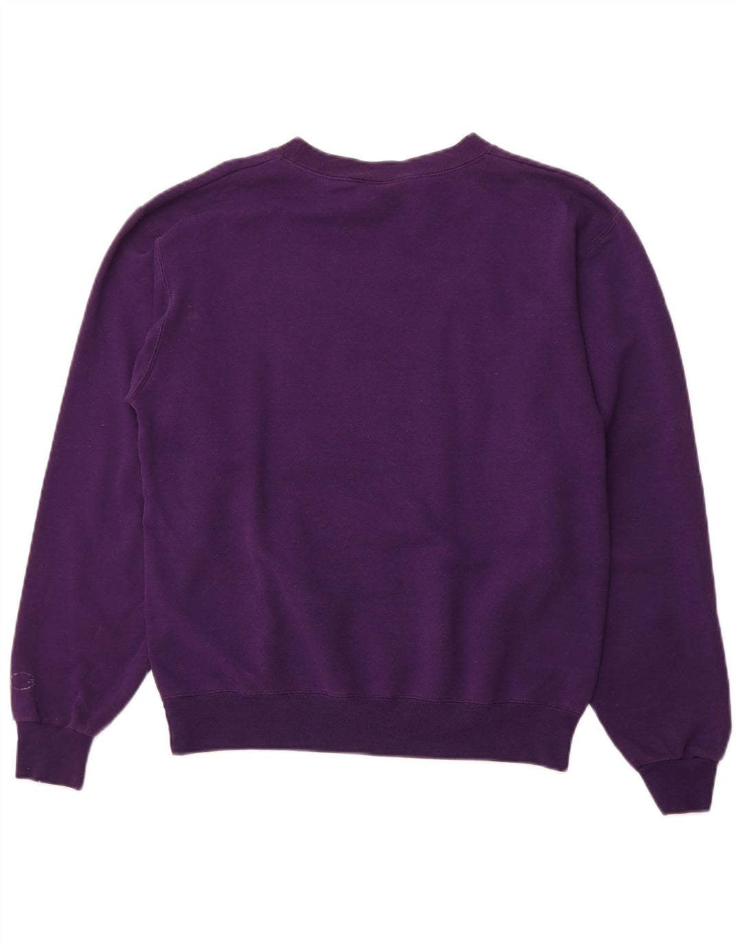CHAMPION Mens Graphic Sweatshirt Jumper Small Purple