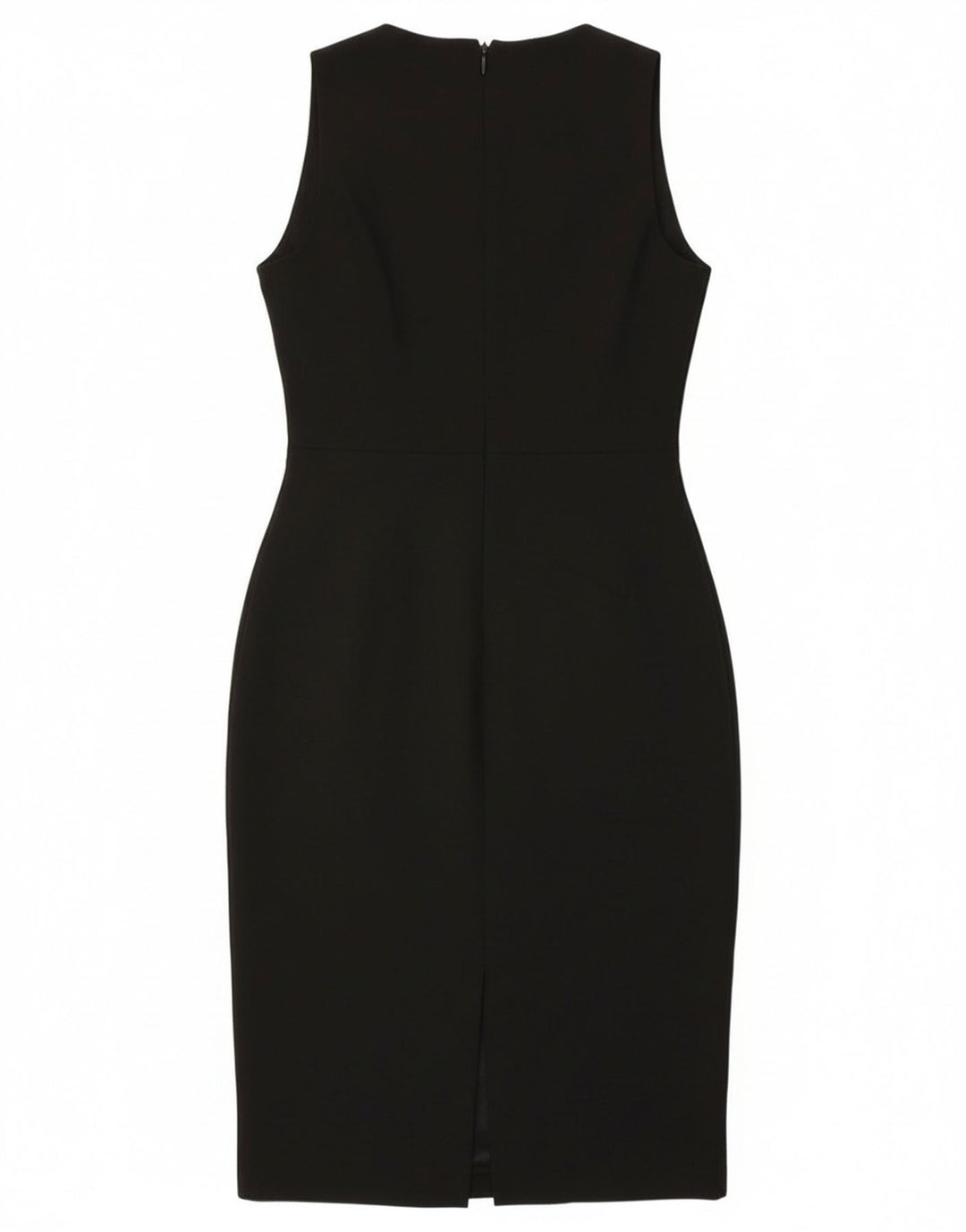 Zara Womens Sleeveless Bodycon Dress UK 12 Medium Black Polyester