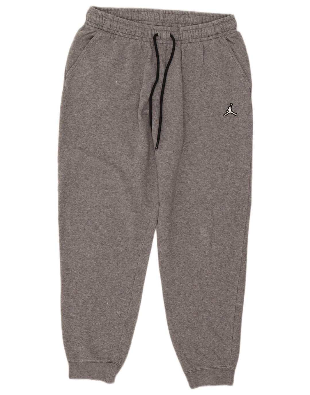 Jordan Mens Tracksuit Trousers Joggers Large  Grey Cotton