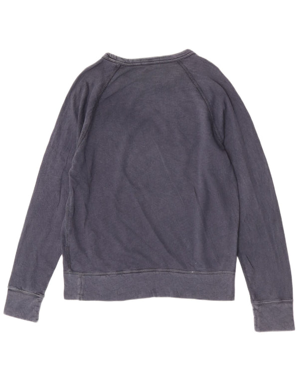 Polo Ralph Lauren Mens Sweatshirt Jumper Medium Navy Blue Cotton