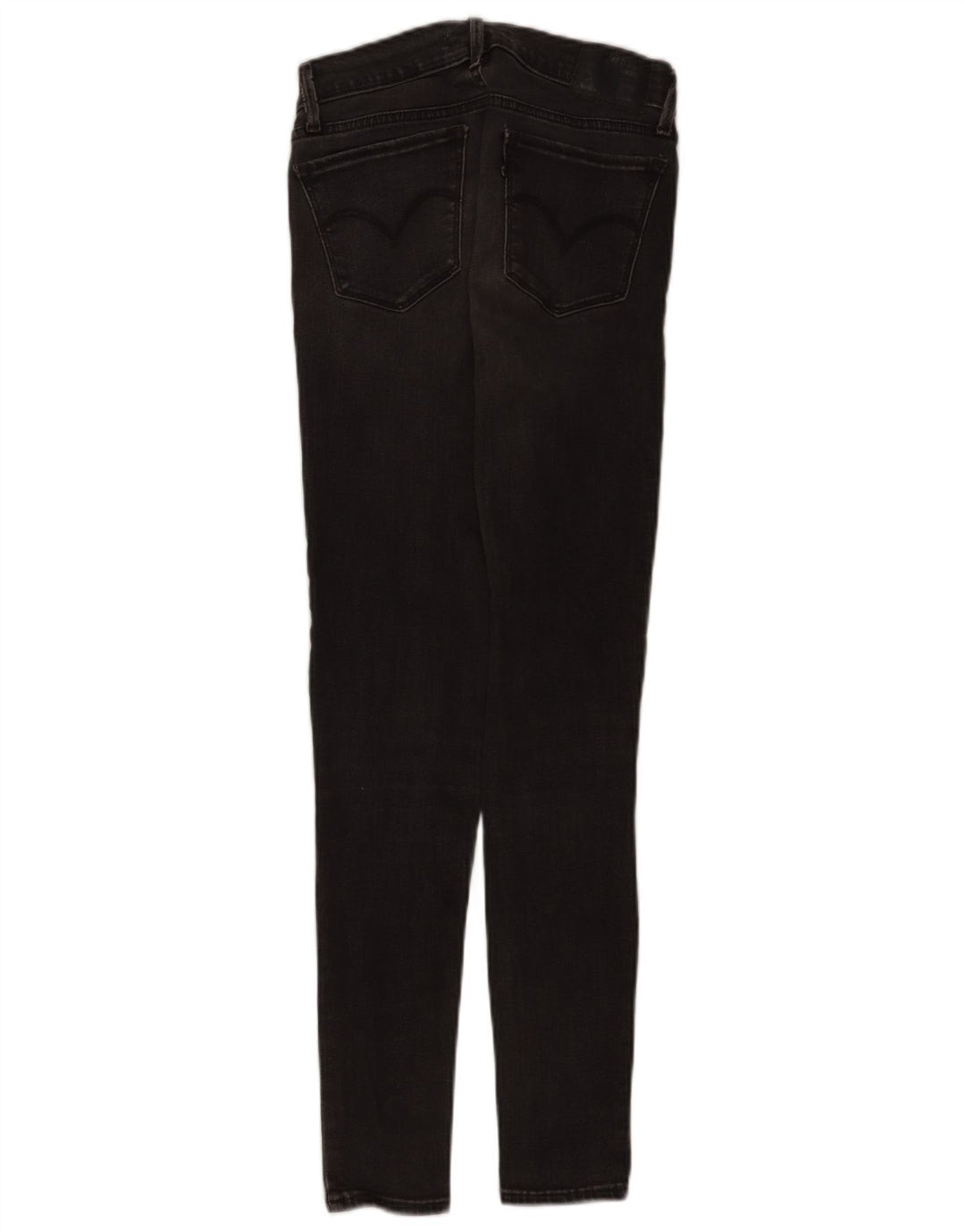 Levi's Womens 710 Super Skinny Jeans W27 L30 Black