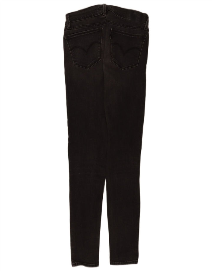 Levi's Womens 710 Super Skinny Jeans W27 L30 Black