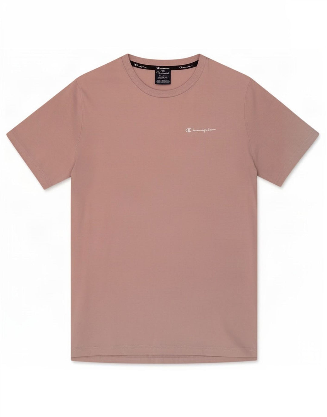 Champion Mens T-Shirt Top Medium Pink Cotton