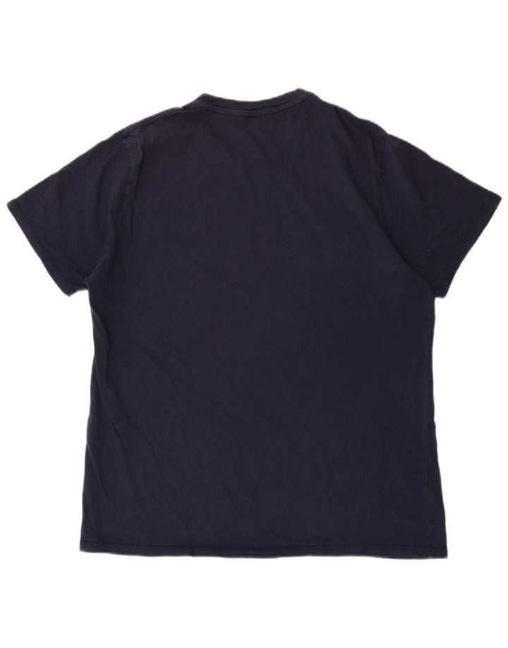Levi's Mens Graphic T-Shirt Top XL Navy Blue Cotton