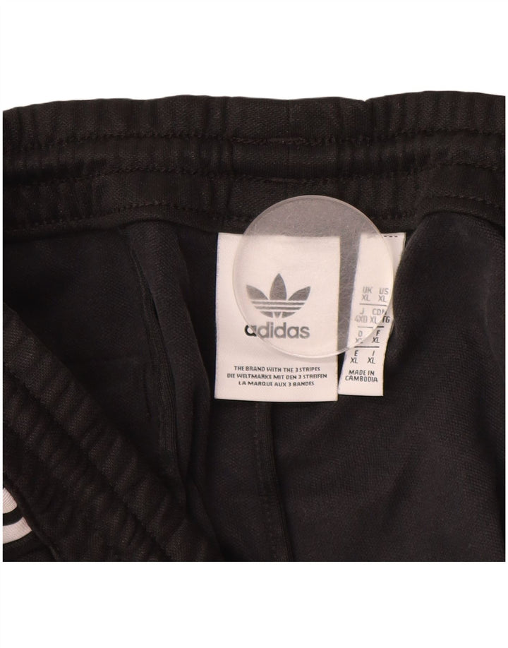ADIDAS Mens Tracksuit Trousers XL  Black Cotton