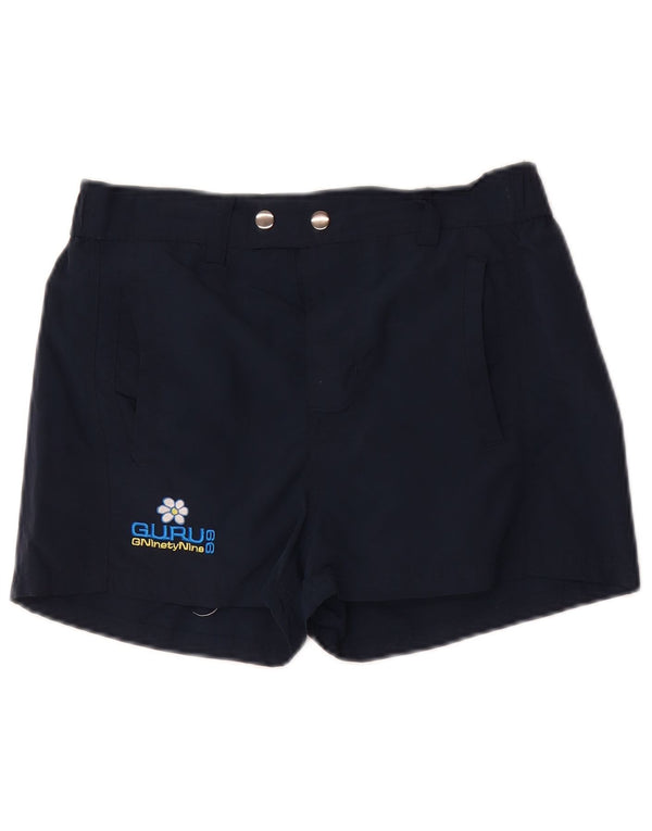 Guru Womens Swimming Shorts UK 10 Small Navy Blue