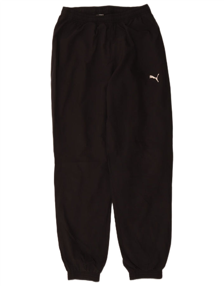 Puma Mens Tracksuit Trousers Joggers Medium  Black Polyester