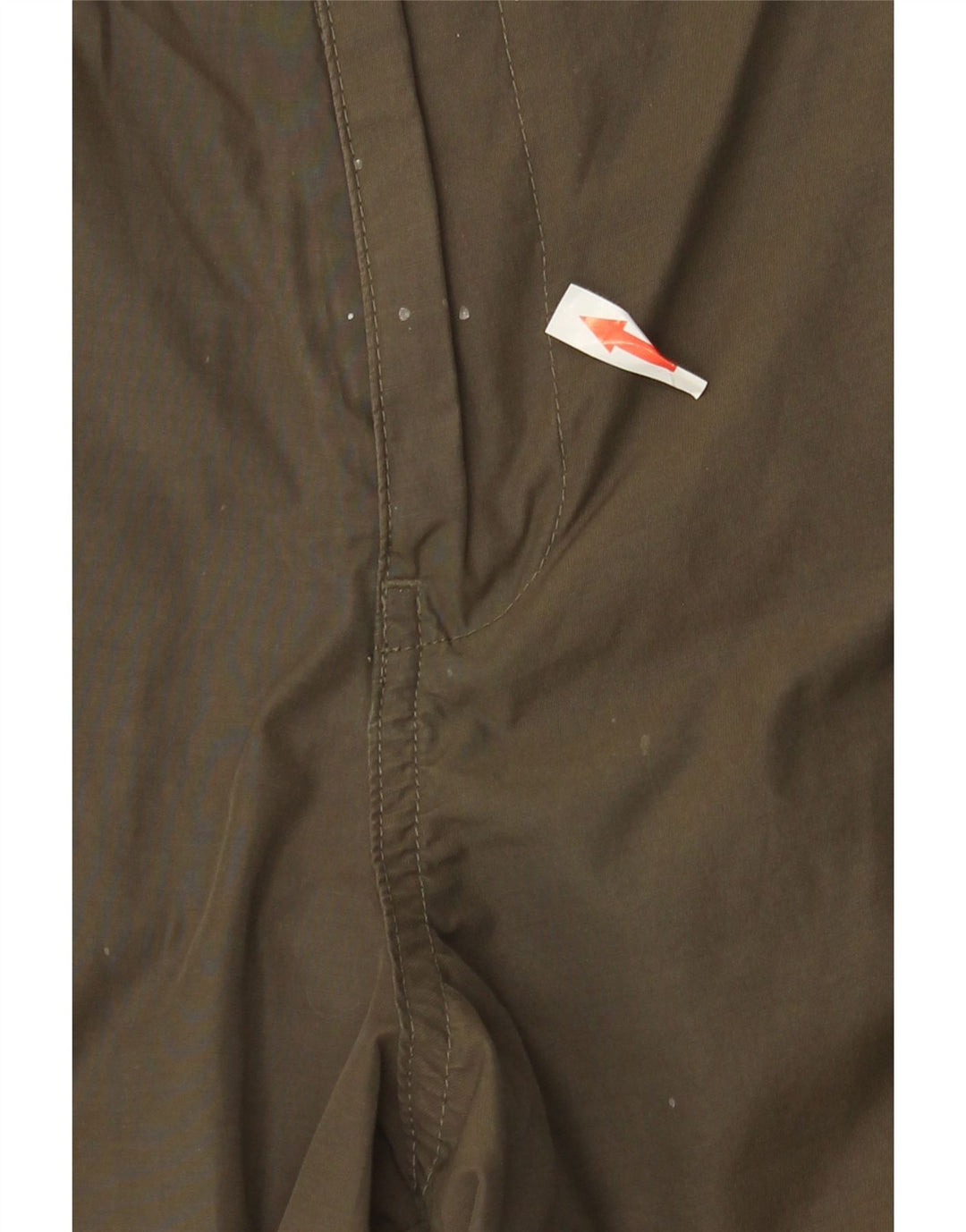 MARKS & SPENCER Mens Straight Cargo Trousers W40 L31 Green Polyamide