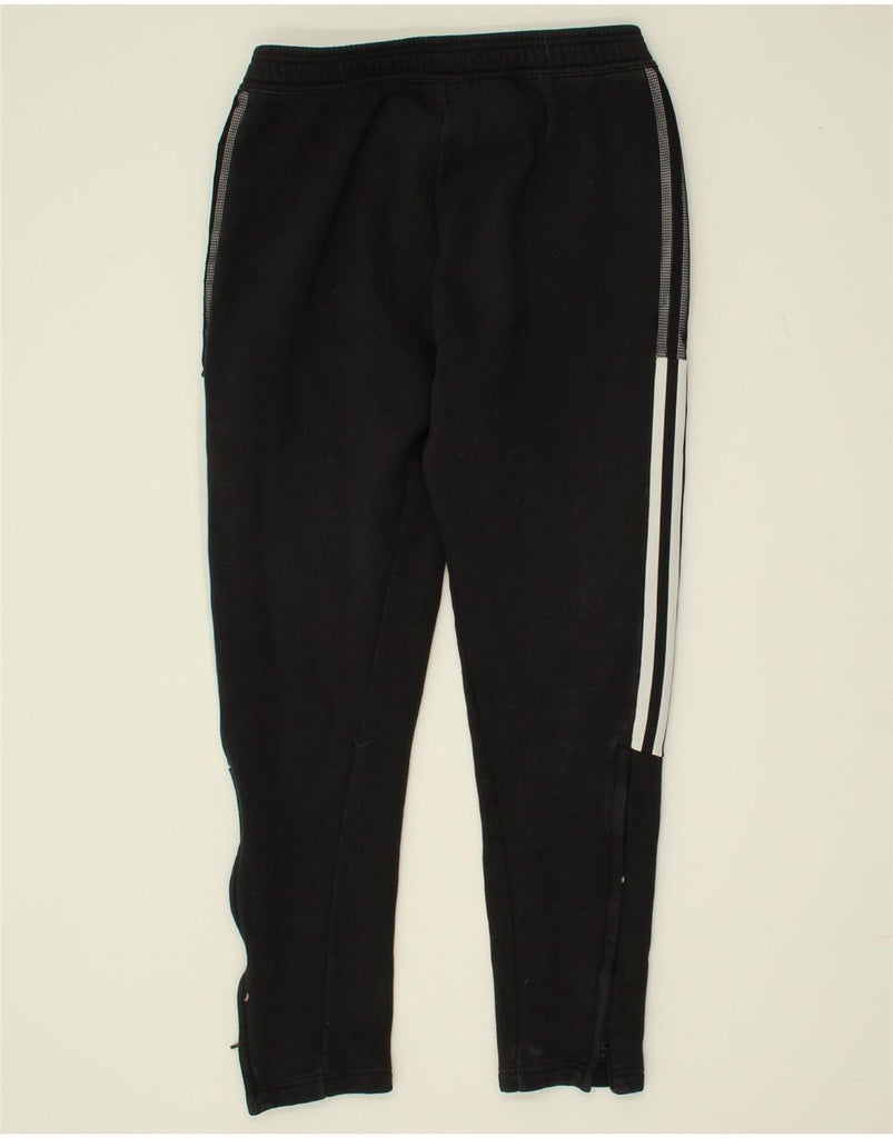 ADIDAS Mens Tracksuit Trousers Medium Black Cotton | Vintage Adidas | Thrift | Second-Hand Adidas | Used Clothing | Messina Hembry 