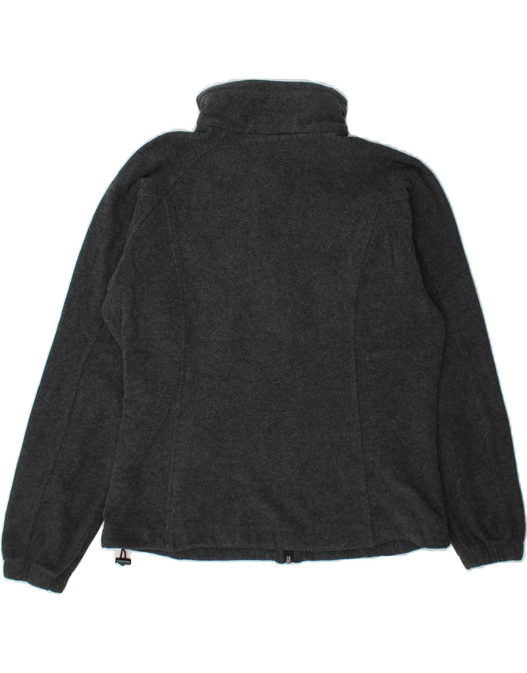 COLUMBIA Womens Fleece Jacket UK 14 Medium Grey Polyester Vintage Columbia and Second-Hand Columbia from Messina Hembry 