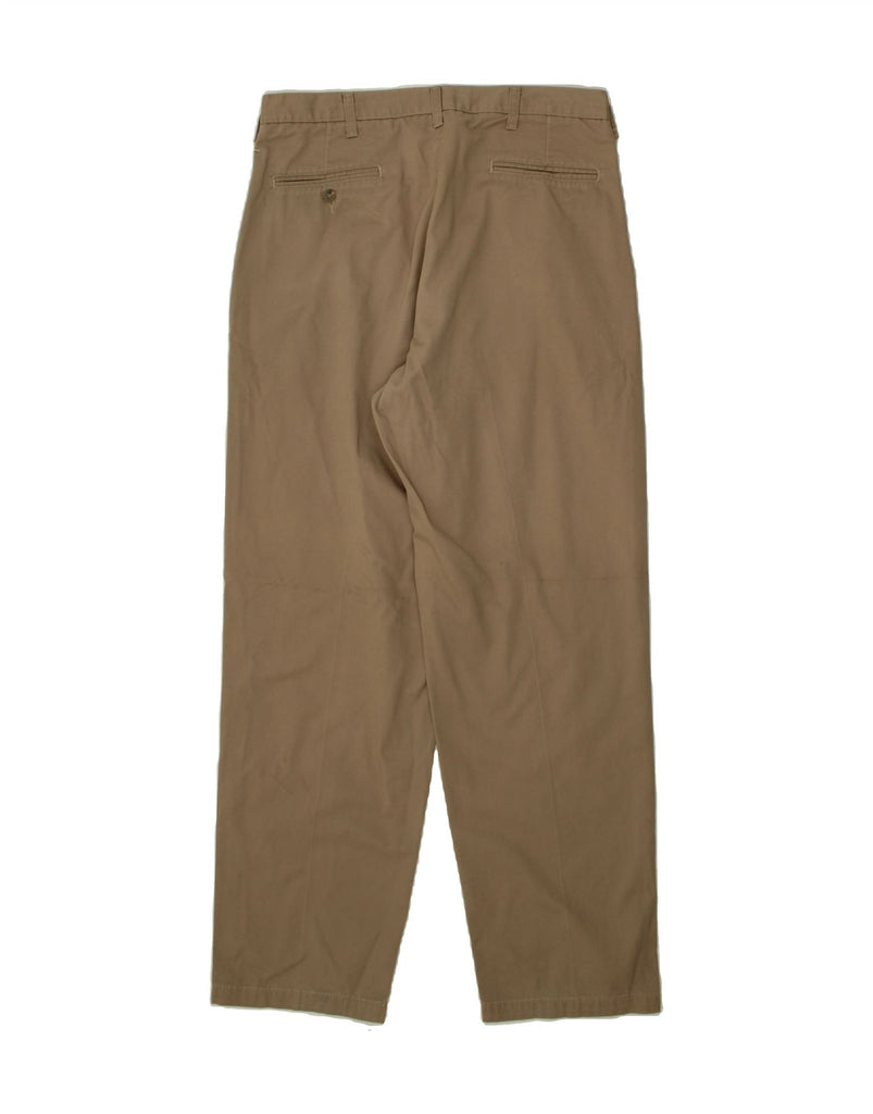 WRANGLER Mens Straight Chino Trousers W36 L32 Beige Cotton Vintage Wrangler and Second-Hand Wrangler from Messina Hembry 