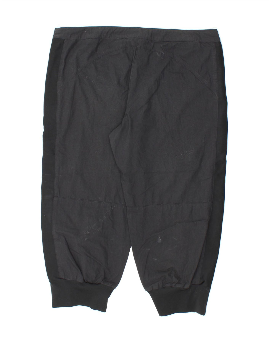 NIKE Womens Joggers Capri Trousers UK 14 Large W34 L21 Black Polyester Vintage Nike and Second-Hand Nike from Messina Hembry 