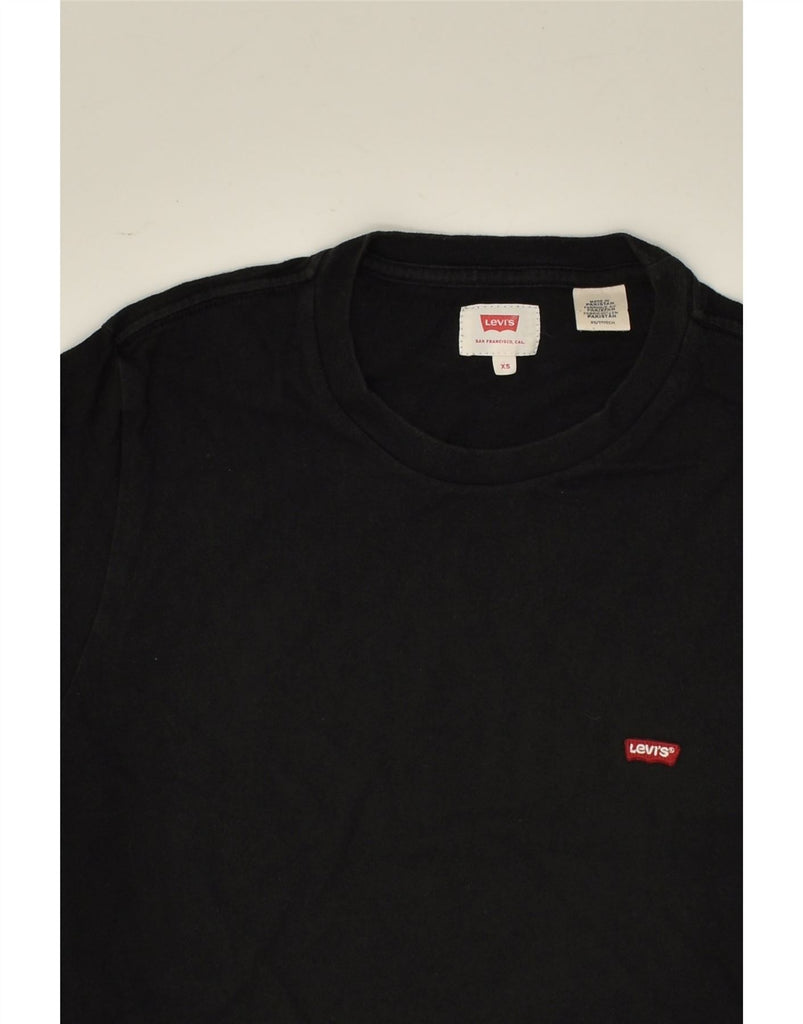 LEVI'S Mens T-Shirt Top XS Black Cotton | Vintage Levi's | Thrift | Second-Hand Levi's | Used Clothing | Messina Hembry 