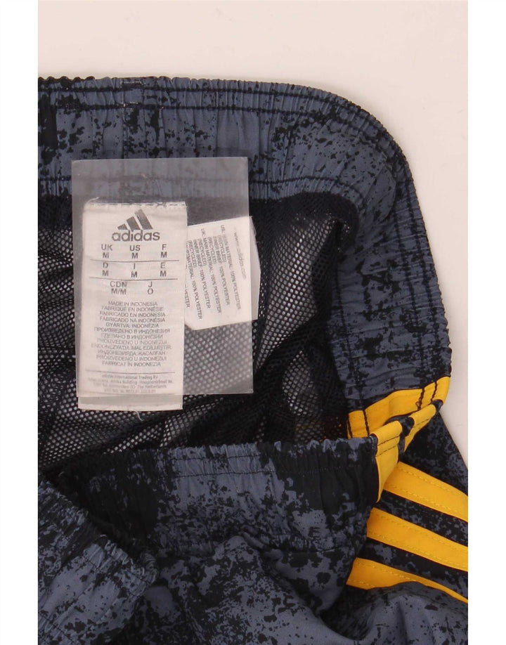 Adidas Mens Sport Shorts Medium Grey Tie Dye Polyester