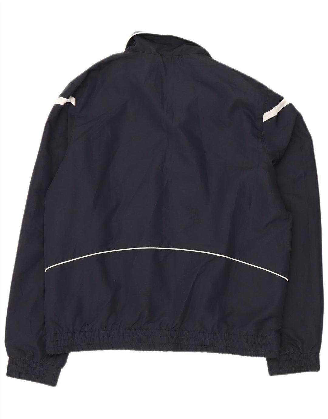 Lotto Mens Tracksuit Top Jacket XL Navy Blue Colourblock Polyester