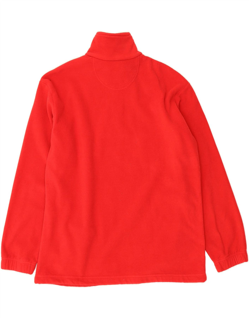CAMPAGNOLO Mens Zip Neck Fleece Jumper 2XL Red Vintage Campagnolo and Second-Hand Campagnolo from Messina Hembry 