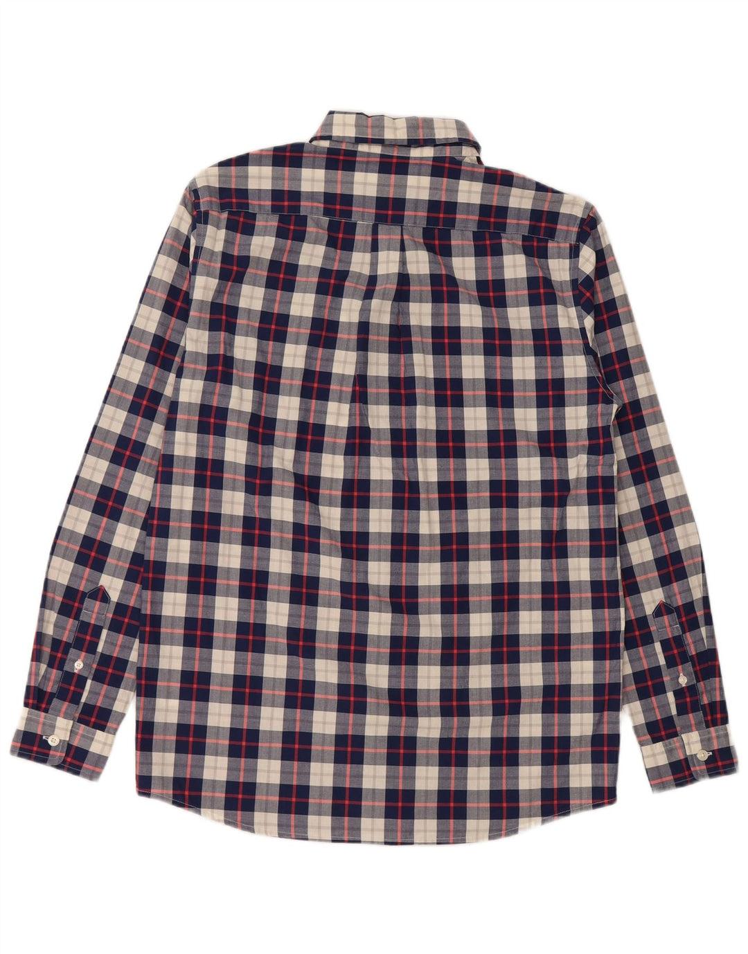 VINEYARD VINES Boys Shirt 15-16 Years XL Navy Blue Check Cotton