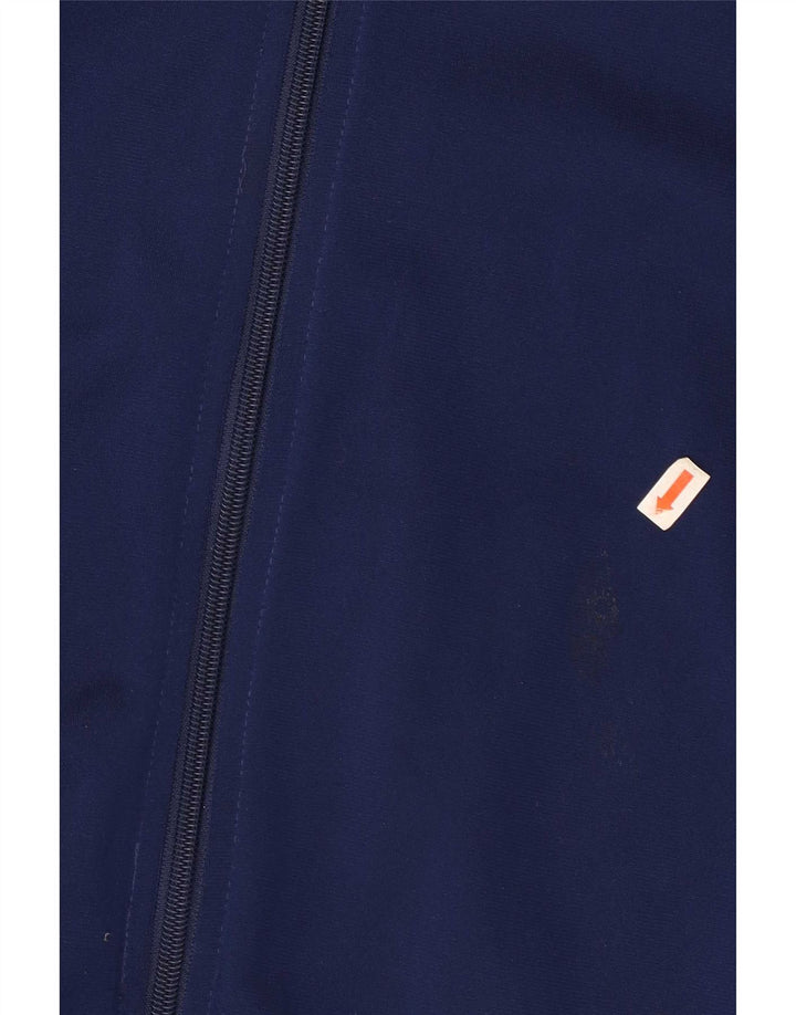 Adidas Mens Tracksuit Top Jacket 2XL Navy Blue Polyester