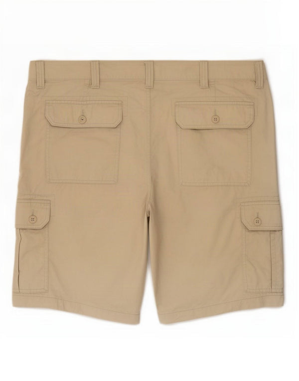 U.S. Polo Assn. Mens Cargo Shorts 2XL W42 Beige Cotton